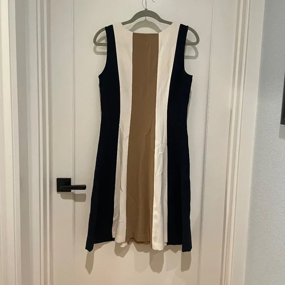 Ann Taylor Zipper Flare Dress - Picture 2 of 6